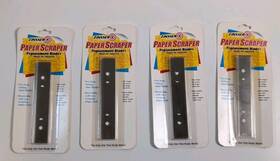 2988 Zinsser Lot Of 4 Packs Wallpaper Remover/ Replacement Blades