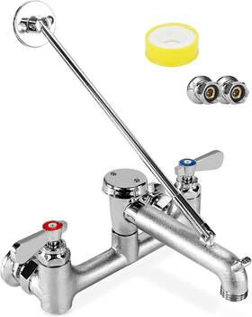 B0bhxbb3jt Zkdausdo Mop Sink Faucet Service With Vacuum Breaker Pail Hook And Garden Hose