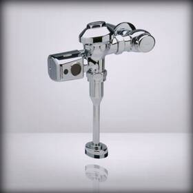 Zer6003pl-ws1-cp Zurn Industries - 1.0 Gallon Urinal Battery Operated Aquaflush Plus Chrome