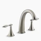 Kohler Finial K-T314-4M-BN Brushed Nickel Deck Mount High Flow Bath Faucet New. Fixed Price $499.99.