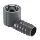 Spears 1407-166 Pvc 1-1/4" Hose Barb Insert X 1/2" Npt Female Reducing 90 Elbow. Fixed Price $13.95.