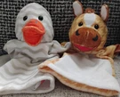 Melissa & Doug Duck Horse Animal Hand Puppets 2 Set. Fixed Price $6.98.