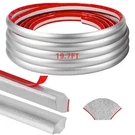 Flexible Quarter Round Molding Self Adhesive (silver, 19.7 Ft) Peel And Stick.... Fixed Price $38.00.