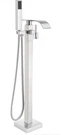 Senlesen Floor Mount Waterfall Filler Freestanding Bathtub Single Handle. Fixed Price $100.00.