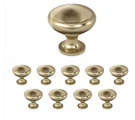Amerock Satin Golden Champagne Zinc Cabinet Knobs 1-1/4" 10 Pack 53005BBZ. Fixed Price $19.21.