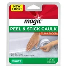 Magic American Tub/floor Peel And Stick Caulk, 1-1/4" X 5' (3.1CM * White. Fixed Price $8.89.