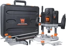 RT6033 15-AMP Variable Speed Plunge Woodworking Router Kit With Carrying Case &. Fixed Price $152.97.