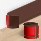 Flexible Baseboard Molding Trim 3 Inch(w) 66 Feet(l) Self Adhesive Vinyl Wa.... Fixed Price $69.74.
