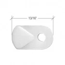 Crl White Nylon Flush Screen Clips - Bulk Package. Fixed Price $28.00.