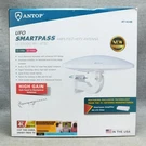 Antop AT-414B Ufo Smartpass Amplified Hdtv Antenna New & Unused In Open Box. Fixed Price $45.00.