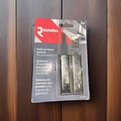 (2-PK) Richelieu Door Damper Brushed Silver Zinc BP02108956S. Fixed Price $7.55.
