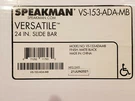 Speakman VS-153-ADA-MB 24 Inch Shower Slide Bar Combination Matte Black. Fixed Price $64.99.