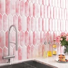 Funstick 15-PACK Light Pink Peel And Backsplash Hexagon Kitchen. Fixed Price $82.65.