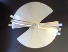 Titus 30170902 Round Duck Air Damper Neck Mount Size 8" Qty: Or 5 Ea. Fixed Price $14.83.