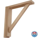 Ekena Millwork 1/2W X 12 3/4D 1/4H Traditional Shelf Bracket Alder. Fixed Price $64.36.