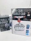 Lot Toysmith Tin Can Cable Car Mechanic + Table Top Robot Learning Kit Stem. Fixed Price $28.50.
