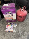 Balloon Time Helium Tank Kit Party Theme W/ Arch 79-PIECE, Clips. Fixed Price $55.99.