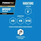 Hillman 48608 Bronze Power Pro Star Flat Head Exterior Deck Screw #8 2 In.. Fixed Price $47.91.