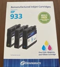 Dataproducts Hp 933 Inkjet Cartridge Tri-color Free Shipping. Fixed Price $8.25.