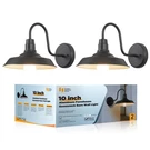 Double Century 2-PACK Barn Lights PACK-10 Inch (wall), Black, E26,. Fixed Price $93.82.