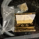 Emtek 96414US3NL 4"X4" Solid Brass Square Corner Ball Bearing Hinge Pair, Unlacq. Fixed Price $50.00.