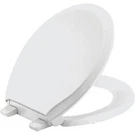 (2)-KOHLER Rutledge Readylatch Quiet-close Round White Toilet Seat 78052-RL-0. Fixed Price $141.89.