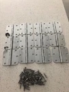 56 Polished Chrome 3 1/2" Hinges 5/8" Radius Interior Door. Fixed Price $20.00.
