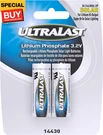 Battery Solar 14430 2PK. Fixed Price $27.04.