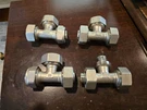Maxline 3/4 Astm F1974 Compression Union Stainless Steel, Lot Of 2- Pl. Read. Fixed Price $24.50.