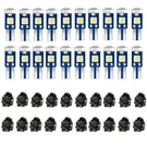 Moaewn 20 Pcs T5 Led Lights For Car Dashboard, Super Bright White 74 37 2721 .... Fixed Price $14.56.