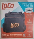 Loco In. Tabletop Griddle Carry Bag LCGTT16CV. Fixed Price $9.50.