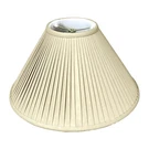 Royal Designs Coolie Empire Side Pleat Basic Lamp Shade, Linen With Taupe, 6".... Fixed Price $171.02.