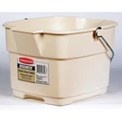 Rubbermaid 287100BISQUE Plastic Roughneck Bucket 15 Qt. Capacity (pack Of 6). Fixed Price $70.95.