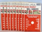 Nos Vintage Magic Mounts Wall Hanger Lot Miller Studio. Fixed Price $5.19.