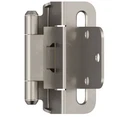 15) Amerock BPR7565G10 Hardware 3/8" Inset Wrap Cabinet Door Hinge Satin Nickel. Fixed Price $99.87.