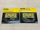(2) Stanley 3-1/2" Screen Door Hinge & Hardware S838-839/V1751 Bakenamel Brass. Fixed Price $11.00.