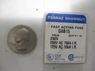 New Ferraz Shawmut GAB15 15A 250V Fuse 5EA In Box. Fixed Price $14.00.
