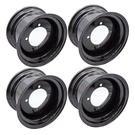 Set 12X7 Rim Wheel 12" 4/156 4+3 For Polaris Sportsman Ranger Rzr Ace Steel. Fixed Price $269.95.