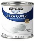 Rust Oleum Painter's Touch Gloss White 8 Fl Oz Multi Surface Durable Fi.... Fixed Price $22.74.