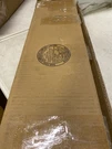Chestnut Cordless Faux Wood Blinds 2.5" Slats By Home Decorators 10793478397303. Fixed Price $29.48.