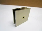 Crl SCU4 Bbrz Brushed Bronze Square Style Hole-in-glass Fixed Panel U-clamp. Fixed Price $14.99.