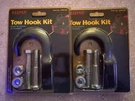 Nos Lot Of 2 Keeper 05618 Black Forged Steel Tow Hook Kit 10,000 Lb Max Weight. Fixed Price $32.99.