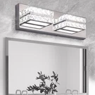 Okeli Crystal Bathroom Lighting Fixtures Over Mirror 2 Chrome Vanity Li.... Fixed Price $109.68.