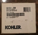 Kohler 33151-BN Clicker Drain Without Overflow Vibrant Brushed Nickel. Fixed Price $79.99.