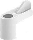White 7/16" Plastic Window Screen Clips - Bulk Pack Of 100 By Laurence. Fixed Price $65.00.