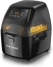 George Foreman Twist 'n Crisp Air Fryer 3.17QT With Rotisserie Liter Capacity. Fixed Price $54.90.