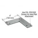 Crl PFS9BS Brushed Stainless 90 Degree Post P-series Fixed Replacement Saddle. Fixed Price $17.86.