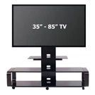 Transdeco Tv Stand W/mount Caster For 35-85 Inch Flat Panel New. Fixed Price $354.98.