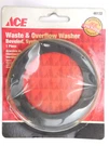 Ace Waste And Overflow Washer Beveled Synthetic Rubber 46122 Discounts #92R. Fixed Price $7.69.
