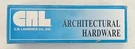NEW-EUR201BS- Crl Brushed Stainless Top Or Bottom Patch Fitting Insert. Fixed Price $20.99.